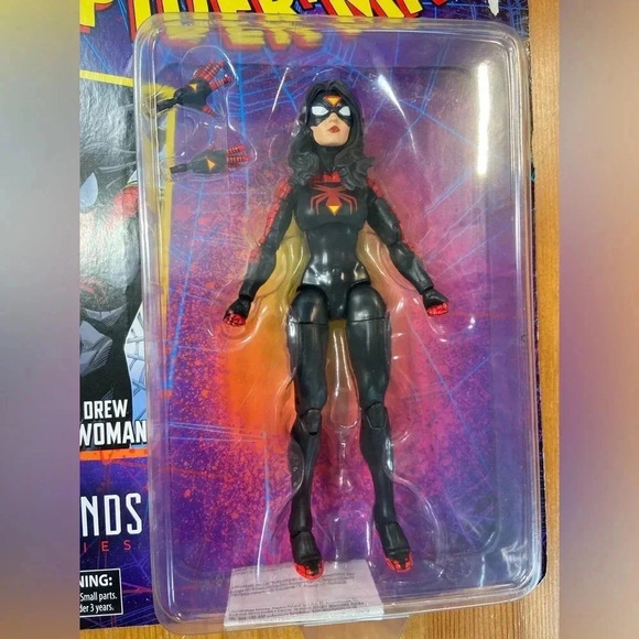 🕸️ Marvel Legends Series Jessica Drew Spider-Woman Spider-Man Legends - 6 Inch - Picture 3 of 6